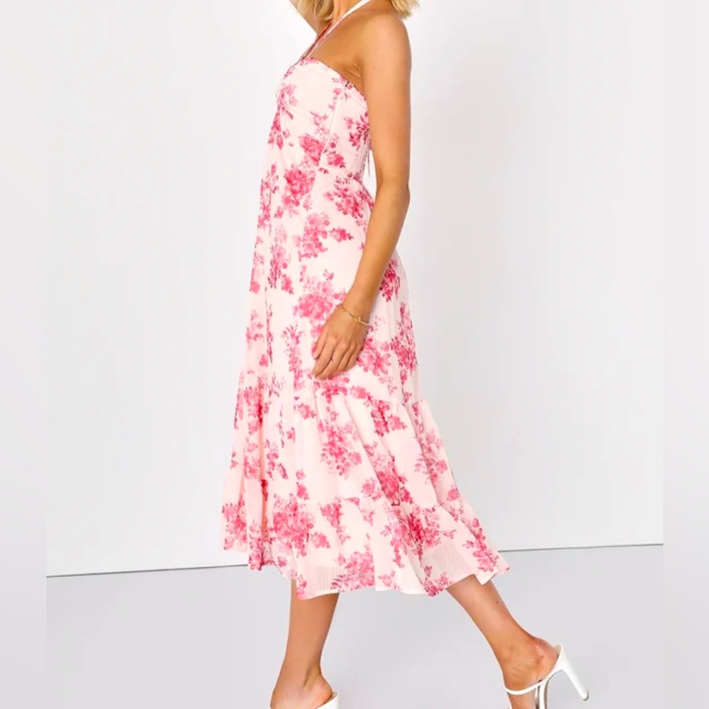 Floral Pink Dress